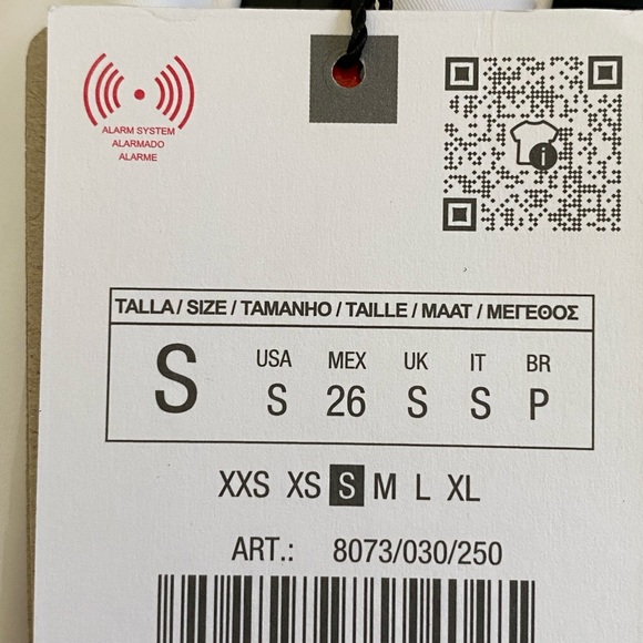 NWT. Zara White Windproof and Waterproof Recco® Technology Jumpsuit. Size S, M. - Picture 11 of 16